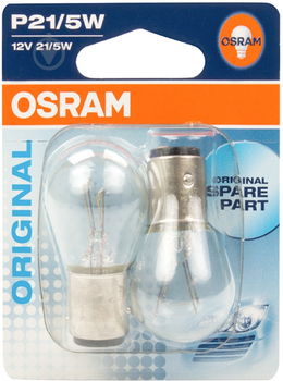 Лампа накаливания Osram ULTRA LIFE P21/5W 12V 2 шт. (7528ULT-02B) – отзывы  покупателей