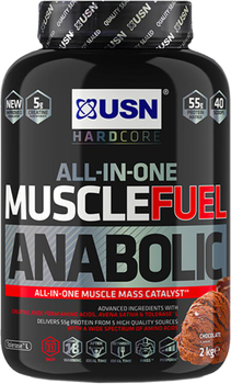 Гейнер USN Muscle Fuel Anabolic 2000 г Шоколад (6009544953319)