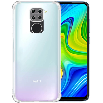 Чехол Fiji Proof для Xiaomi Redmi Note 9 бампер с усиленными бортами Transparent