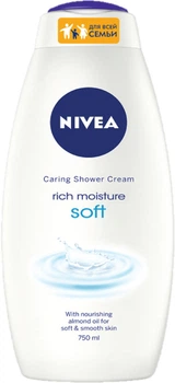 Гель для душу Nivea Зволоження та догляд 750 мл (9005800218540)