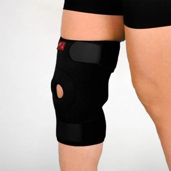 Неопреновый бандаж коленного сустава Orthopoint ERSA-201 с силиконовым кольцом универсальный