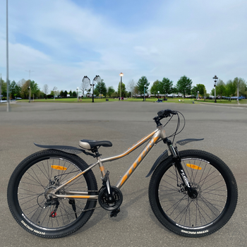 Велосипед Titan Drone 26" 13" рама серый-оранжевий