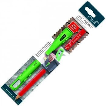 Кофр-точилка PICA ударостойкий для карандашей, Pocet 505/01, (+1 карандаш плотника) (505/01)