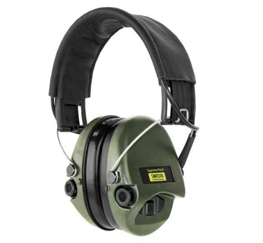 Активні навушники для стрільби Sordin Supreme Pro X Green