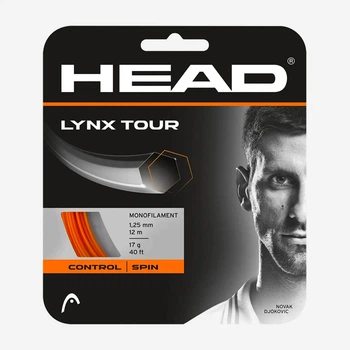 Теннисные струны Head Lynx Tour Orange 12,2m (размотка) Толщина струны: 1,30mm