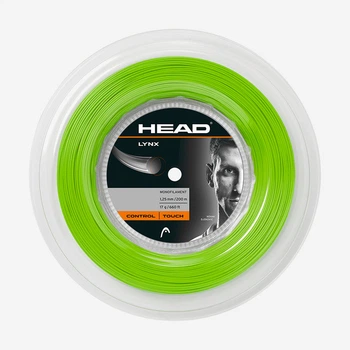 Теннисные струны Head Lynx Green 200m Толщина струны: 1,25mm