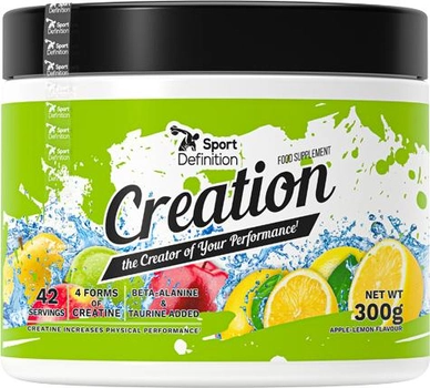 Креатин Sport Definition Creation 300 г Яблуко-Лимон (5902114044145)