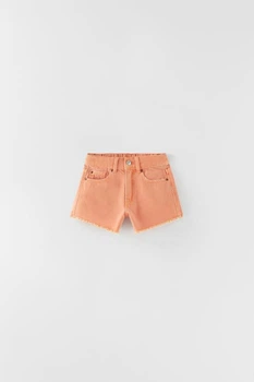 Шорти ZARA пд8479 помаранчеві 164