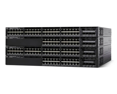 WS-C3650-24TD-L - 24x 1GE RJ45, uplink 2x 10G SFP+, ПО LAN Base, Покоління L2, Cisco Catalyst 3650 Комутатор Refurbished