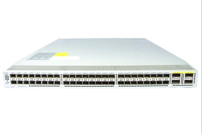 N3K-C3064PQ-10GE - 48 SFP+, 4 QSFP+ порти, Base та LAN Enterprise License N3K-LAN1K9, 2xAC PSU Cisco Nexus 3064 Комутатор Refurbished