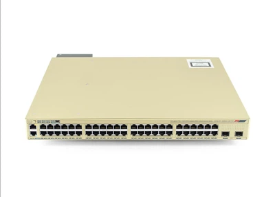 C6800IA-48FPD - 48x 1GE RJ45, PoE+ 740W 802.3at, uplink 2x 10G SFP+, 216 Гб/с, Stack, Резервна потужність, IP Lite, Cisco Catalyst 6800 Комутатор Refurbished