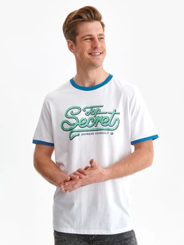Футболка Top Secret SPO5524BI M White (5903411371743)