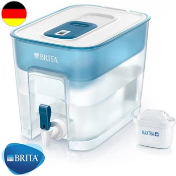 Фильтр-диспенсер BRITA Flow синий 8.2 л с краном дозатором