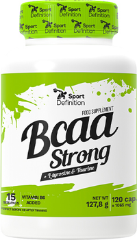 Амінокислоти Sport Definition BCAA Strong 120 капсул (5902114044046)