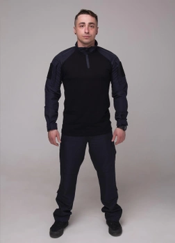 Костюм тактический рубашка убакс и брюки Карго GorLin 56 Синий (БР24/Т44)