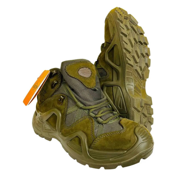 Чоловічі тактичні черевики Scooter Олива 40 (TMP1492-40)