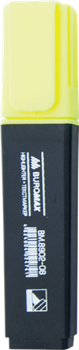 Маркер текстовий Buromax JOBMAX 2-4 мм водяна основа жовтий (BM.8902-08)