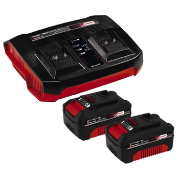 Набір акумуляторів + зарядний пристрій Einhell 18V 2x4.0Ah Twincharger Kit (4512112)