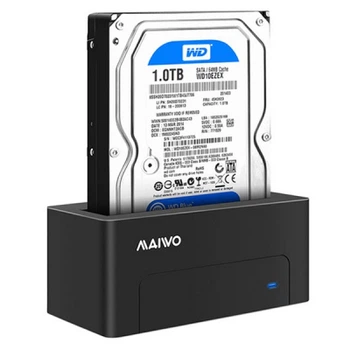 Док-станция Maiwo HDD 2.5"/3.5" SATA/SSD USB 3.0 для хранения данных