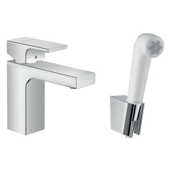 Смеситель для умывальника HANSGROHE VERNIS SHAPE 71216000, белый