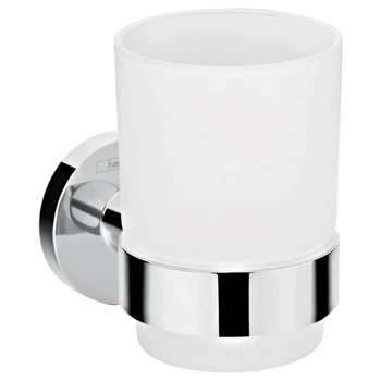 Стакан для ванної кімнати HANSGROHE LOGIS 41718000, хром
