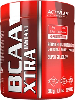 Амінокислоти ActivLab BCAA Xtra Instant 500 г Кавун (5907368841939)