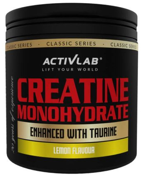 ActivLab Creatine Monohydrate 300 g Jar Lemon (5907368800554)