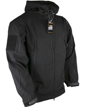 Куртка тактична KOMBAT UK Patriot Soft Shell Jacket XXL чорний (kb-pssj-blk)