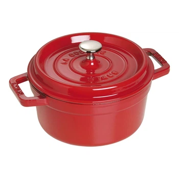 Кастрюля Staub Cast Iron 2,6 л 22 см червона (40509-825-0)