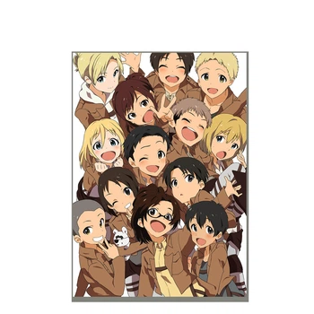 Постер плакат аниме Атака титанов Attack on Titan 42х29 см А3 (poster_0340)