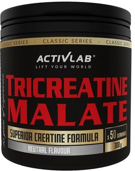 Kreatyna jabłczan ActivLab Tri Creatine Malate 300 g Jar Natural (5907368800561)