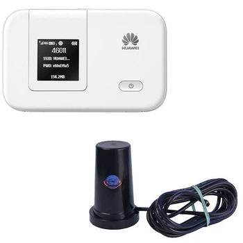 Комплект роутер Huawei E5372 4G LTE + антена RNET EP777 3 DBI автомобільна