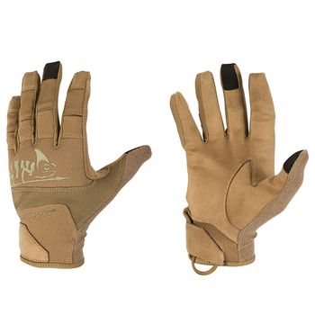 Перчатки Range Tactical Gloves Hard Helikon-Tex Coyote/Adaptive Green L Тактические
