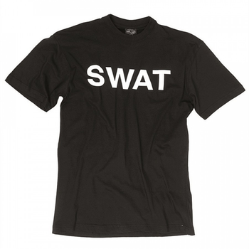 Футболка Swat Mil-Tec Black L Тактична чоловіча