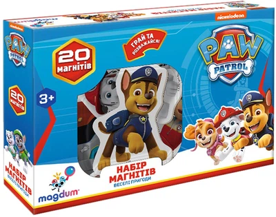 Набір магнітів Magdum Щенячий патруль Веселі пригоди (ML4034-01)