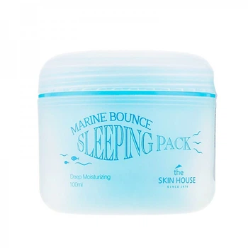 Ночная маска с морским коллагеном The Skin House Marine Bounce Sleeping Pack 100 мл