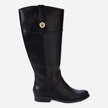 Жіночі чоботи Tommy Hilfiger 956048314 39 (8.5) 25.5 см Чорні (1159779310)