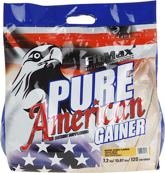 Гейнер FitMax Pure American Gainer 7200 г Печиво (5902385240253)