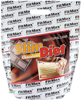 Гейнер FitMax Slim Diet 2000 г Шоколад (5908264416726)
