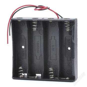 Бокс на 4шт 18650 батареї 14.8В живлення Arduino