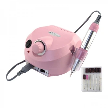 Фрезер Bucos Nail Drill Set ZS-601 PRO 35000 оборотів/хв колір рожевий