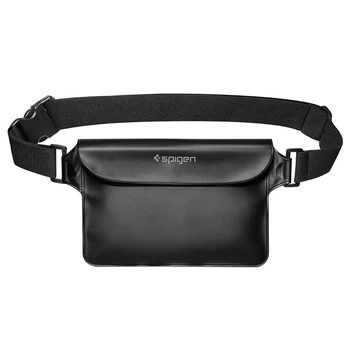 Водонепроницаемый чехол на пояс Spigen A620 Universal Waterproof 22х15 см Black (AMP04532)