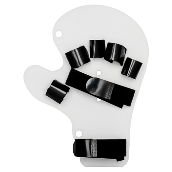 Бандаж фиксатор после инсульта для руки Lesko BS-23 Правая тренажер выпрямитель пальцев против спастичности (OPT-3901)