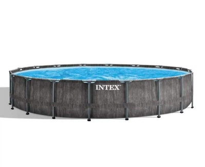 Каркасный бассейн Intex Prism Frame Pool 549 х 122 см, объем 24 311 л от 6-ти лет Дерево