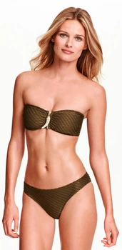Нижня частина купальника H&M M52102716663 34 Хакі (200866905)