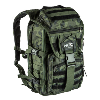 Тактический рюкзак Neo Tools CAMO NEO 84-321 усиленый 50х29.5х19 см