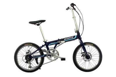 Велосипед складаний Make bike 20" / рама 17" синій (MAKE2017BLUE)