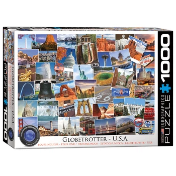 Пазл "Дорогами США", 1000 элементов Eurographics (628136607506)