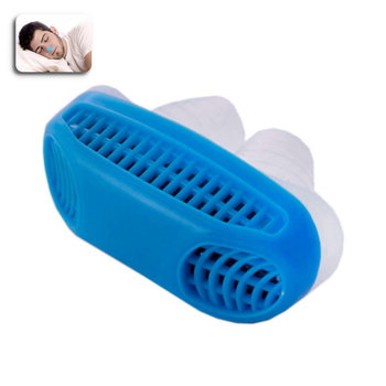 Антихропіння кліпса Anti snoring фільтр для носа та очищувач повітря 2 в 1 антихрап Блакитний
