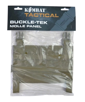 Передня панель для плитоноски KOMBAT UK Buckle-tek Molle Panel Uni койот (kb-btmp-coy)
